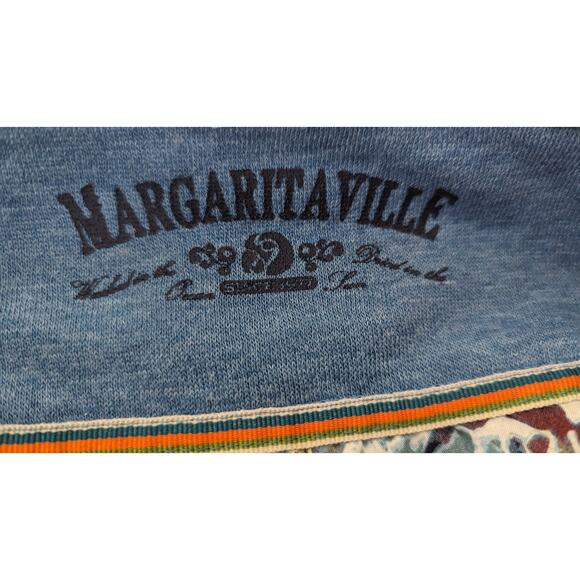 MARGARITAVILLE Long Sleeve Blue Lightweight Pullover Jacket Size MEDIUM - Picture 3 of 4